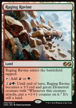 Raging Ravine - dual RG i stwór @@@@