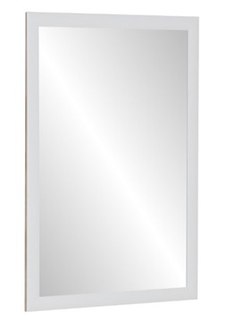 LUSTRO 100x80 w ramie WENGE BIAŁE olcha 12 KOLORÓW
