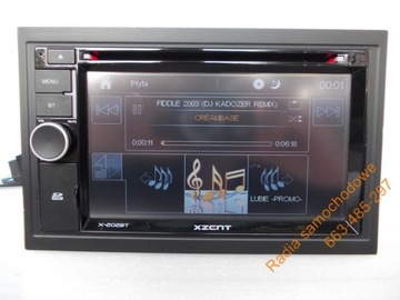 XZENT X-202BT DVD TOUCH USB НОВЫЙ КОМПЛЕКТ BLUETOOTH