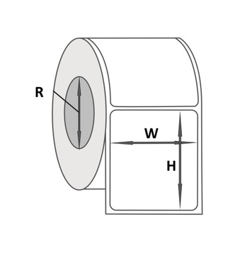 THERMAL Этикетки Наклейки Наклейки 40x70 ARGOX FV