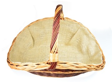 Каминная корзина плетеная WOOD BASKET XL ДЖУТ