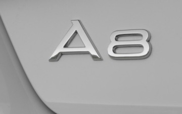 AUDI A8 ЭМБЛЕМА ЗНАЧОК ХРОМ НОВЫЙ