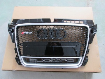 Atrapa grill Audi A3 8P 08-12 wzor RS3 Ch QUATTRO