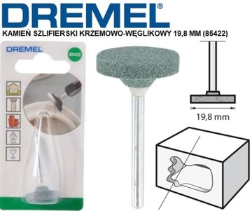 ШЛИФОВАЛЬНЫЙ КАМЕНЬ 19,8 ММ (85422) DREMEL