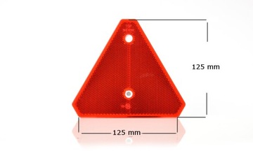 Отражатель Светоотражающий треугольник для прицепов и эвакуаторов WAŚ