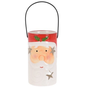 X-MAS LAMPION ŚWIECZNIK LATARENKA 13,5cmx8cm
