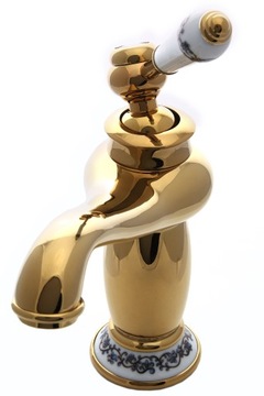 фото ориг. №2, Washbasin faucet gold gloss retro royal new