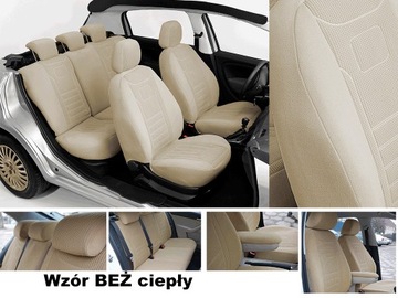 Pokrowce Miarowe na Fotele do AUDI A4 B5 Welur
