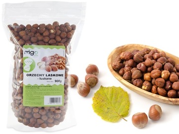 ORZECHY LASKOWE ŁUSKANE 900g NATURALNE - MIGOgroup