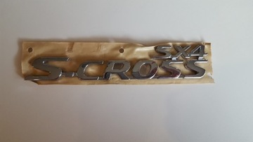 ZNACZEK EMBLEMAT NAPIS SUZUKI SX4 S CROSS