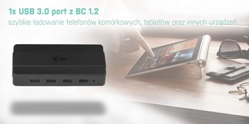 Быстрый 4-портовый концентратор USB 3.0 со скоростью до 5 Гбит/с с блоком питания