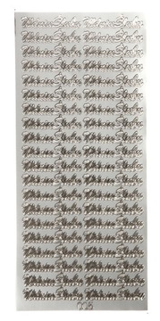 STICKERSY NAKLEJKI W DNIU ŚLUBU MAŁE nr5