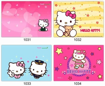 OPŁATKI na tort HELLO KITTY prostokąt, grube, 24h