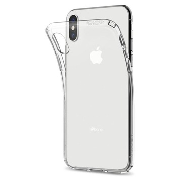 ЧЕХОЛ SPIGEN LIQUID CR ДЛЯ IPHONE X/XS + СТЕКЛО SGP