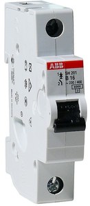 Автоматический выключатель ABB 1P C 6A 6kA AC SZ201-C6