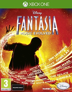 5x DISNEY FANTASIA MUSIC EVOLVED [KINECT XBOX ONE]