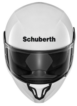 SCHUBERTH czarna naklejka na kask 75-43P