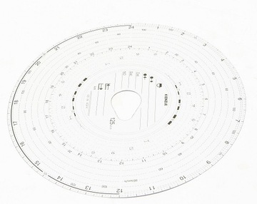 Таблицы для тахографа KIENZLE со скоростью 125 км/ч