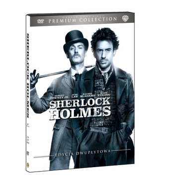 SHERLOCK HOLMES GRA CIENI Premium Collection DVD