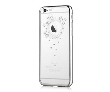 ETUI DEVIA GARLAND SWAROVSKI do IPHONE 6/6s silver