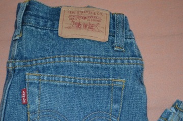 **LEVIS 514** SPODNIE JEANS KLASYKA 128