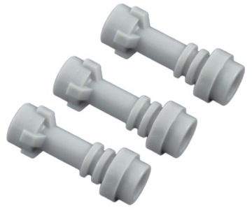 21500Na LEGO 64567 4539481 4212074 4581155 - rękojeść jasny szary LBG 3szt