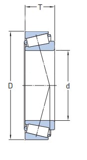 JW4549/10 ZXY Подшипник 45x95x29