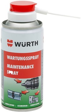 WURTH OLEJ SPRAY SMAR DO ZAMKÓW BĘBĘNKOWYCH 150 ml