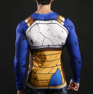 Термофутболка Dragon Ball RASHGUARD VEGETA