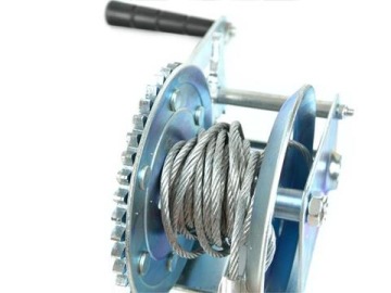 ПРОФЕССИОНАЛЬНАЯ РУЧНАЯ ТРОСОВАЯ ЛЕБЕДКА (10м) НА ГОРИЗОНТАЛЬНОМ РУКОЯТКЕ 1150кг GEKO