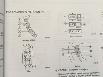 NISSAN MURANO навигация руководство пользователя на польском языке