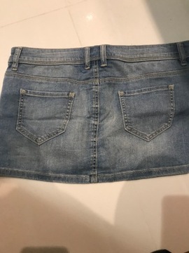 Benetton spódnica mini M jeans