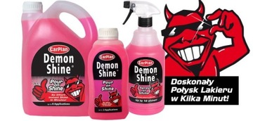 CarPlan Demon Shine быстрый влажный воск 1л ВИДЕО