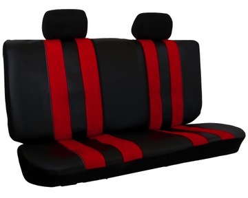 SKÓRZANE POKROWCE MIAROWE NA FOTELE FIAT 126P
