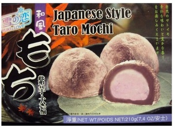 Ciastka Mochi z taro 210g