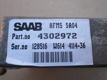 ДВИГАТЕЛЬ SAAB 9000 КОМПЬЮТЕР 4301925 AFM55A05