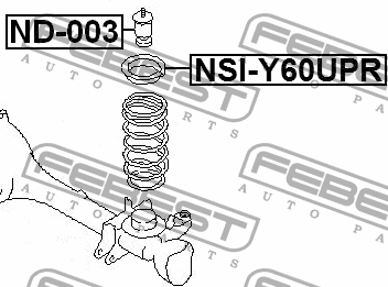 ШАЙБА ПРУЖИННАЯ ПЕРЕДНЯЯ NISSAN PATROL Y60 Y61