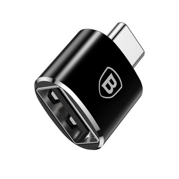 ADAPTER PRZEJŚCIÓWKA USB-C TYP C DO USB OTG ŁADOWANIE TRANSFER BASEUS HQ