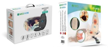МАССАЖНЫЙ КОВРИК MEDIVON, МАССАЖЕР для АВТОМОБИЛЯ и ДОМА