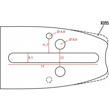 Направляющая + цепь OREGON 325 1,5 40 см Husqvarna