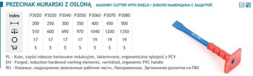 JUCO 35362 РЕЗКИ ПО КАМНЕ 350 ММ С КРЫШКОЙ