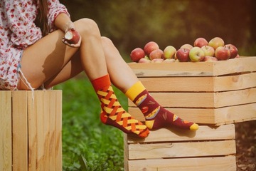 Разноцветные носки SPOX SOX Apple Pie 36-39