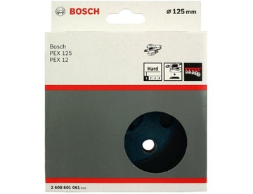 Шлифовальный диск BOSCH 125 мм HARD для GEX 125AC