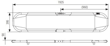 АЛЮМИНИЕВЫЙ СКЛАДНОЙ АВАРИЙНЫЙ СТРОИТЕЛЬ DX 040 20