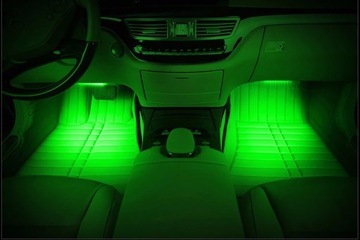 ОСВЕЩЕНИЕ САЛОНА 4x12 LED RGB MUSIC AUDIO ЗВУК