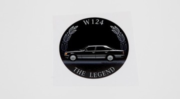 Naklejka W 124 The Legend Mercedes