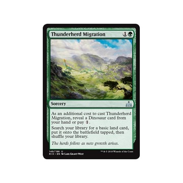 MTG 2x Thunderherd Migration (Uncommon)