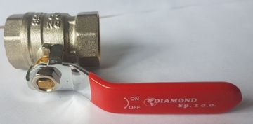 Кран шаровой DIAMOND 3 дюйма DN 80, ручка, дроссель