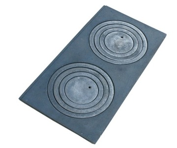 PŁYTA KUCHENNA ŻELIWNA 2 OTWOROWA 65cm x 37,5cm