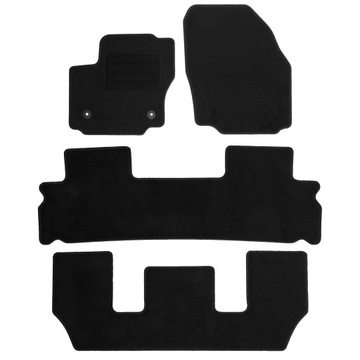 Ford S-MAX 7m 2012-2015 DYWANIKI BASIC CARMAT